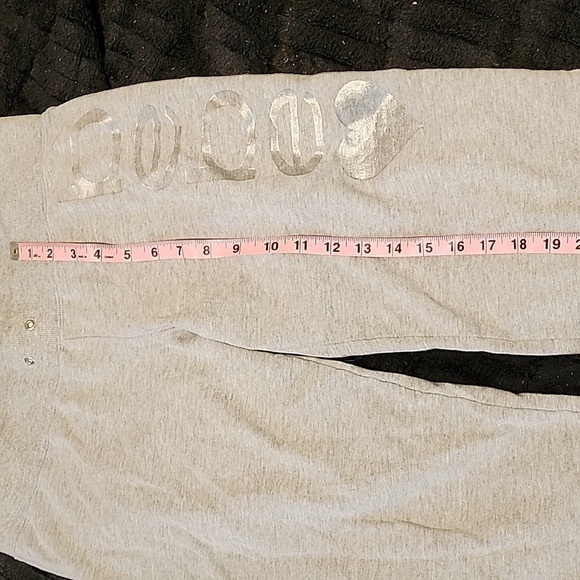 BEBE SM Grey Sweatpant Joggers - Picture 5 of 8